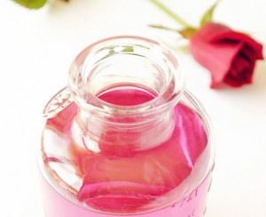 Rose water for dry lips 