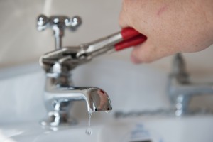 Plumber Leaking Faucet